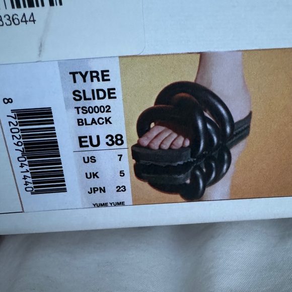 YUME YUME Black Tyre Sandals - Picture 5 of 6